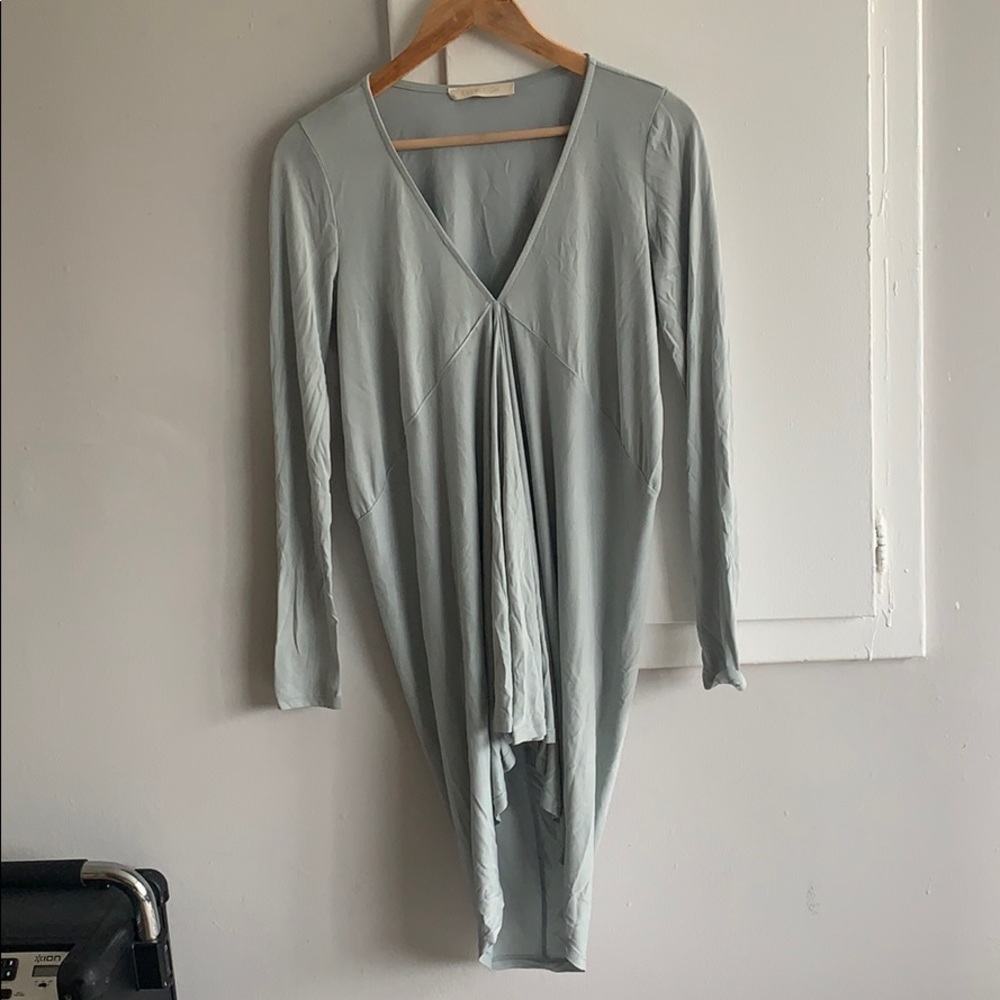 Women’s long sleeved flowy dress